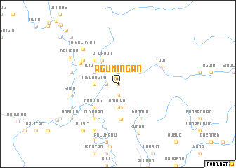 map of Agumingan