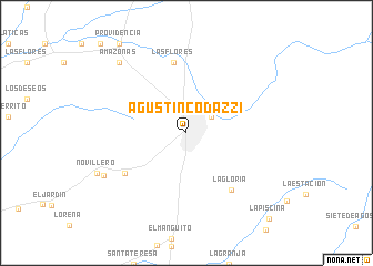 map of Agustín Codazzi