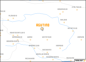 map of Agutino