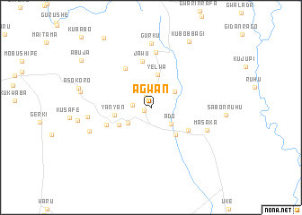 map of Agwan