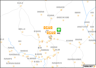 map of Agwa