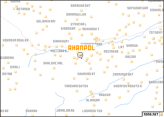 map of Āhan Pol