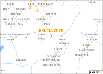 map of Ahl al ‘Uzayr