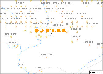 map of Ahl Hammou Ou Ali