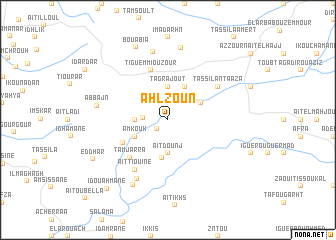 map of Ahl Zoun