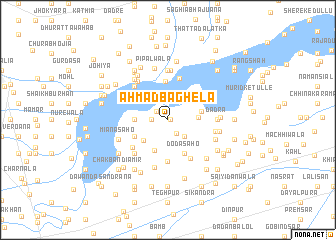 map of Ahmad Baghela