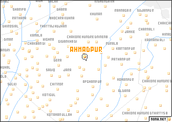 map of Ahmadpur
