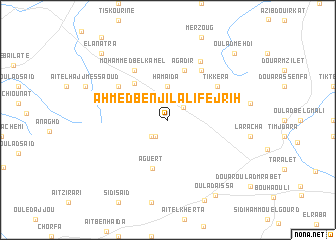 map of Ahmed Ben Jilali Fejrih