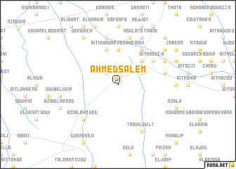 map of Ahmed Salem