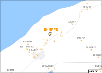 map of Ahmeek