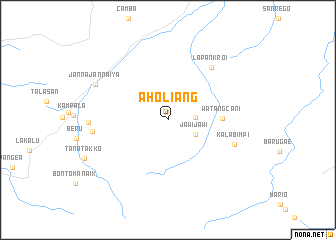 map of Aholiang