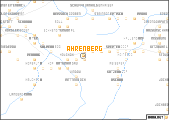 map of Ahrenberg