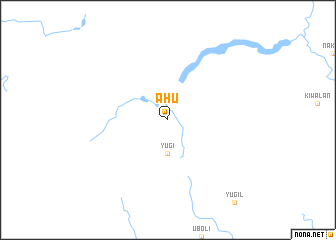 map of Ahu