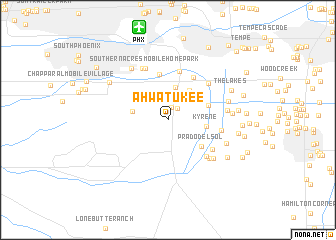 map of Ahwatukee