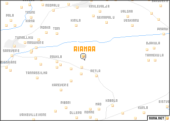 map of Äiamaa