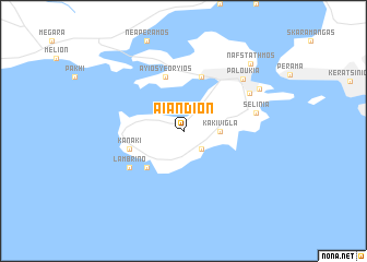map of Aiándion