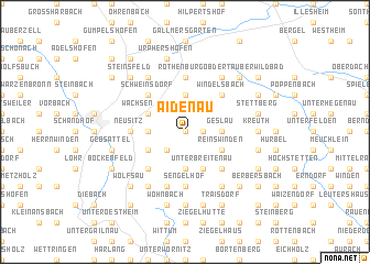 map of Aidenau