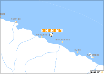 map of Aidirgandí