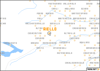map of Aiello