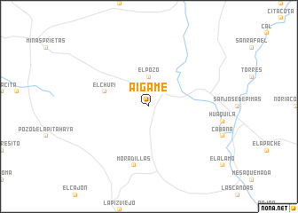 map of Aígame