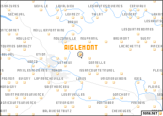 map of Aiglemont