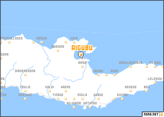 map of Aigubu