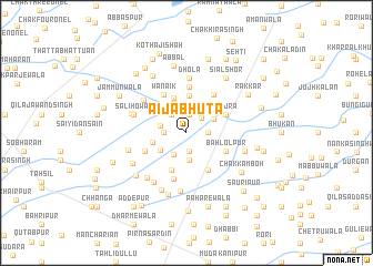 map of Āija Bhuta