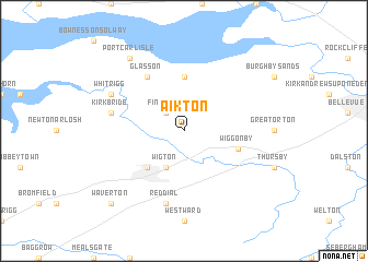 map of Aikton