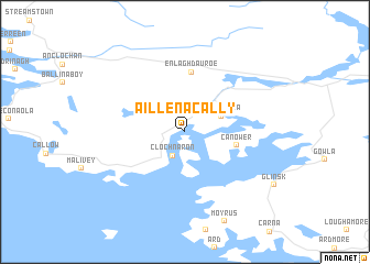 map of Aillenacally