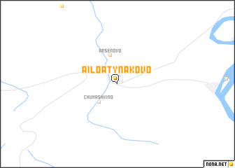 map of Ailo-Atynakovo