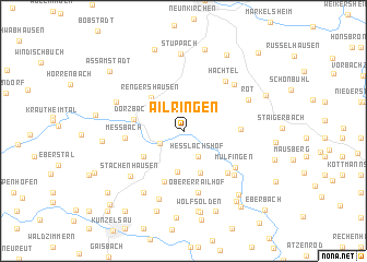 map of Ailringen