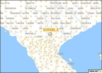 map of Aimable
