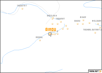 map of Aimou
