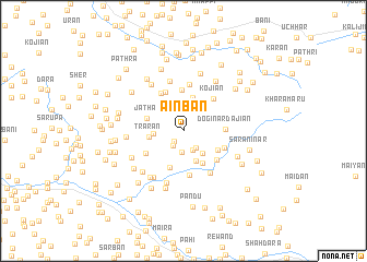 map of Ain Ban