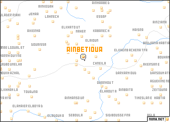 map of Aïn Betioua