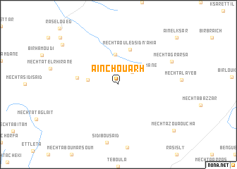 map of ʼAïn Chouarh