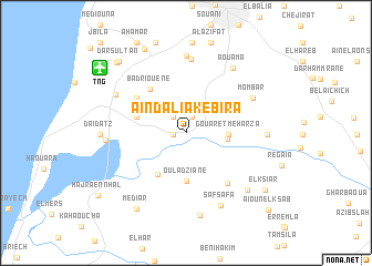 map of Aïn Dalia Kebira