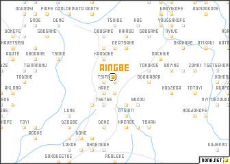 map of Aingbe