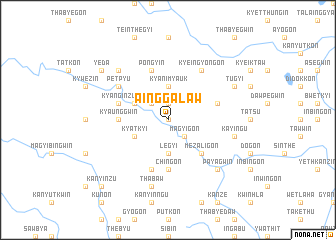 map of Ainggalaw