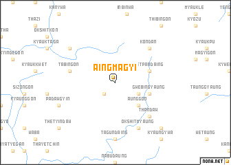 map of Aingmagyi