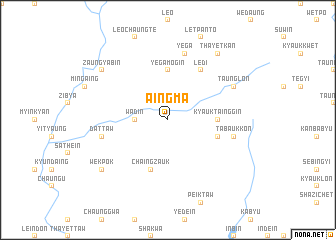 map of Aingma