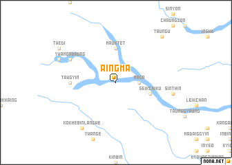 map of Aingma