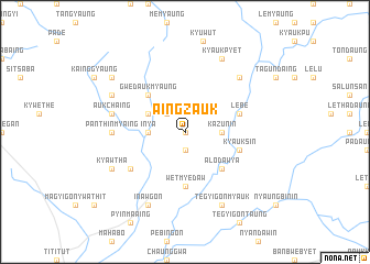 map of Aingzauk