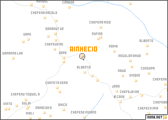 map of Ainhecio