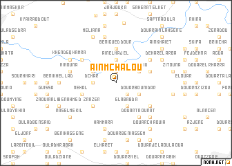 map of Aïn Mchalou
