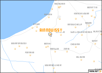 map of Aïn Nouissy