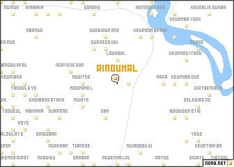 map of Aïnoumal