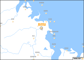 map of Ainsi