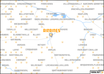 map of Airaines