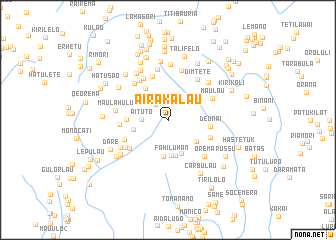 map of Airakalau